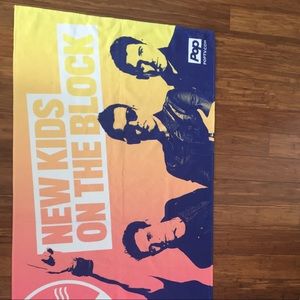 New Kids on the Block beach towel